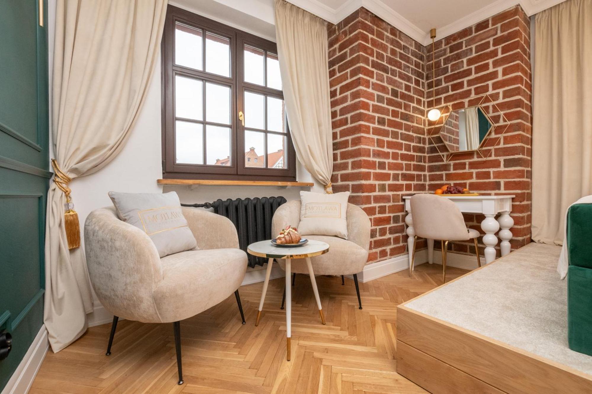 Motlawa Apartments - Old Town & River Viev, Fast Wifi Gdaňsk Exteriér fotografie