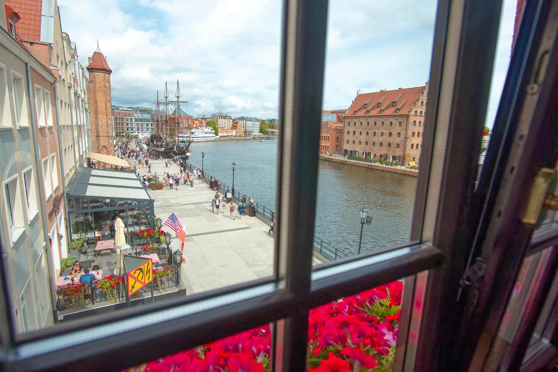 Motlawa Apartments - Old Town & River Viev, Fast Wifi Gdaňsk Exteriér fotografie