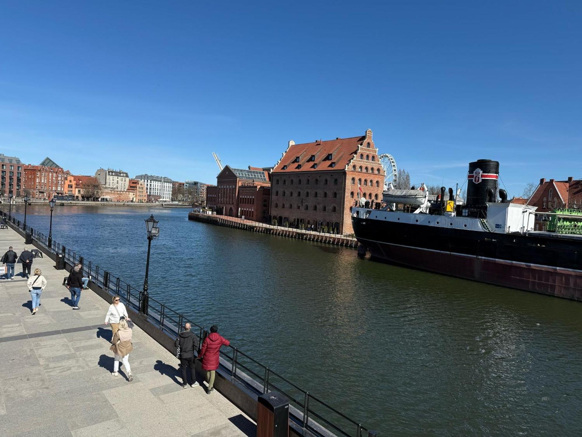 Motlawa Apartments - Old Town & River Viev, Fast Wifi Gdaňsk Exteriér fotografie